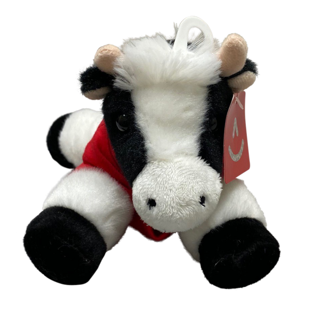 Cute 6 Kraft Singles Dairy Fairy Bean Stuffed Plush Dairy Cow Promo Mascot