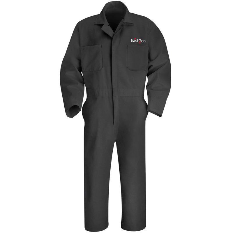 Twill Action Back Long Sleeve Coverall